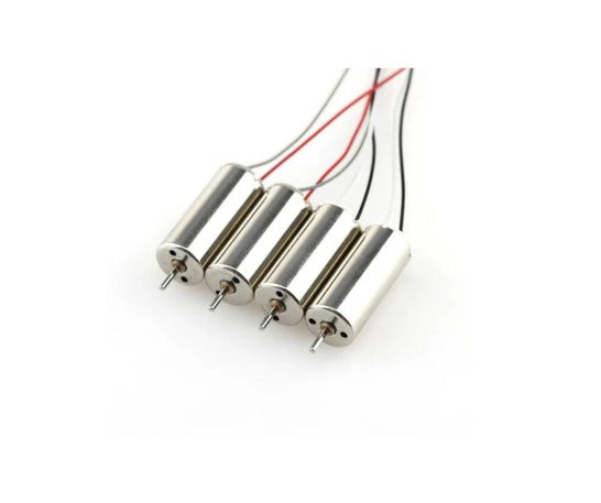 4 Pieces High Speed 3.7V DC Coreless Micro Motor for Drone & DIY Projects 7X16 MM